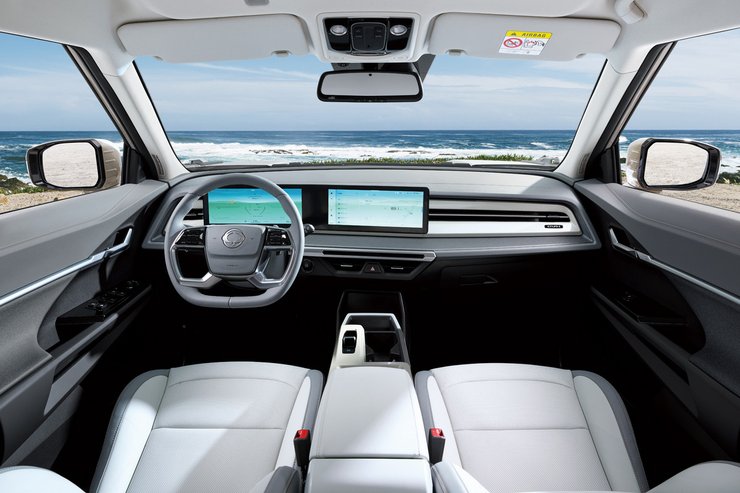 KG Mobility Torres EVX, KG Mobility Torres, SsangYong Torres, новый KG Mobility Torres, электромобиль SsangYong