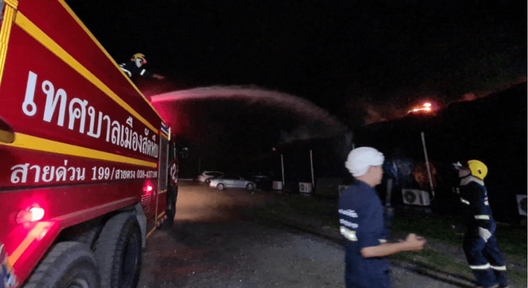 "Mountain B", клуб "Mountain B", таиланд пожар