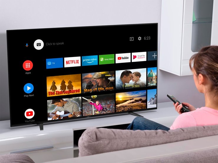 AndroidTV, телевизор, ТВ-панель