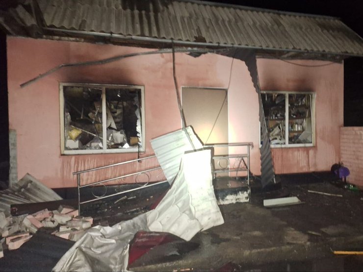 У Дніпропетровській області від нічної атаки дронів постраждала цивільна інфраструктура