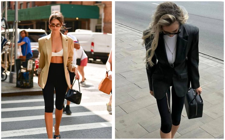 ЧЕРНЫЕ ПРИТАЛЕННЫЕ КАПРИ — тренд лета 2024