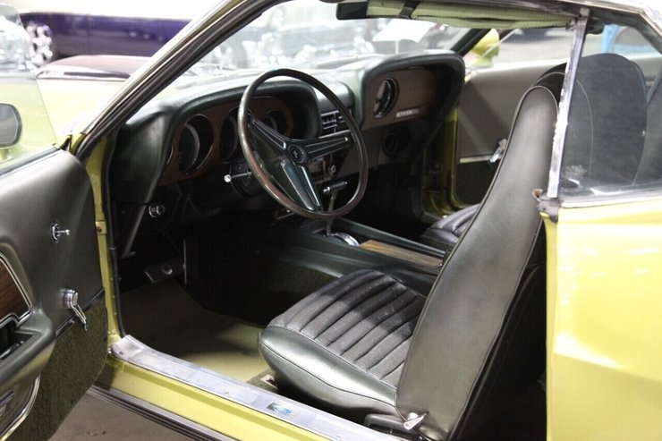 салон Ford Mustang 1970, Ford Mustang CobraJet, Ford Mustang, капсула времени