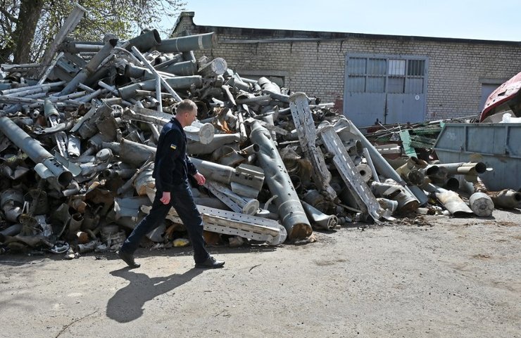 Кассетные боеприпасы ВС РФ в Украине