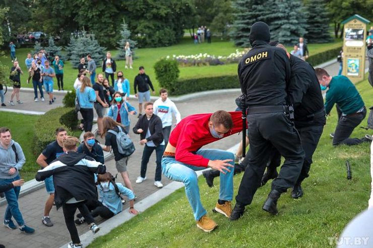 протест, беларусь, задержания