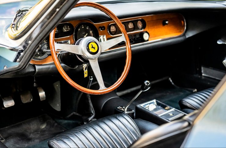 салон Ferrari 275 GTB, Ferrari 275, Джейн Фонда, суперкар Ferrari