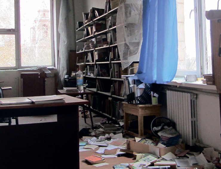 Так выглядит сельская библиотека в Песках