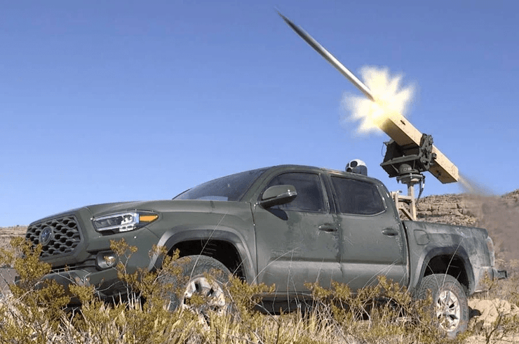 Vampire, ракета, система Vampire