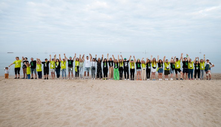 Чистые пляжи вместе PepsiСo