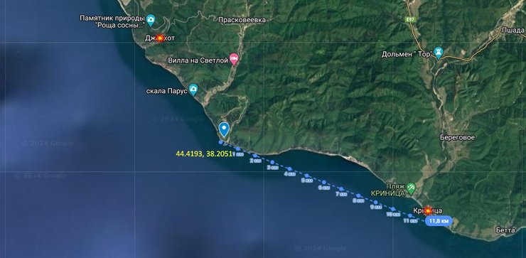 Удар по военному объекту РФ, Краснодарский край атака БПЛА, Геленджик атака БПЛА, дворец Путина дроны