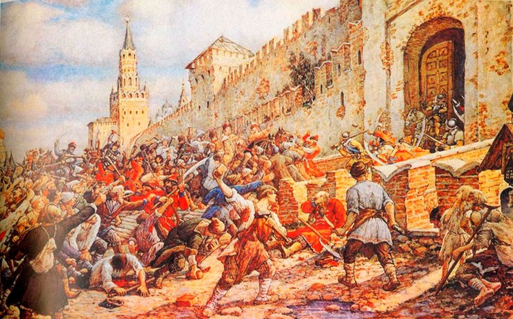 Соляной бунт в Москве, XVII век