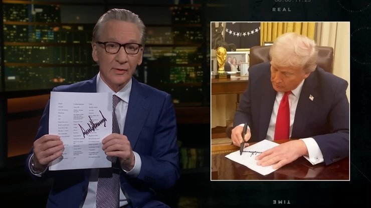 билл махер, дональд трамп