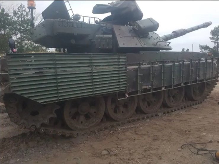 дооснащение танков m-55s