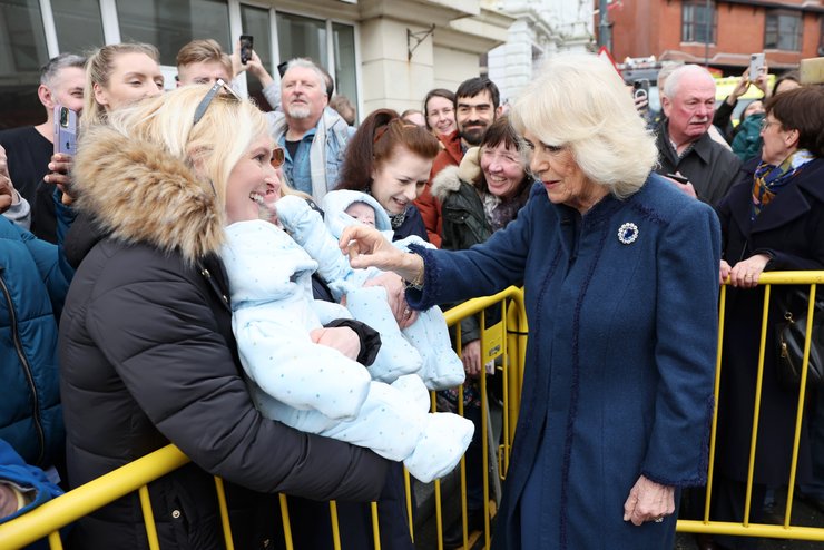 Королева Камилла на острове Мэн