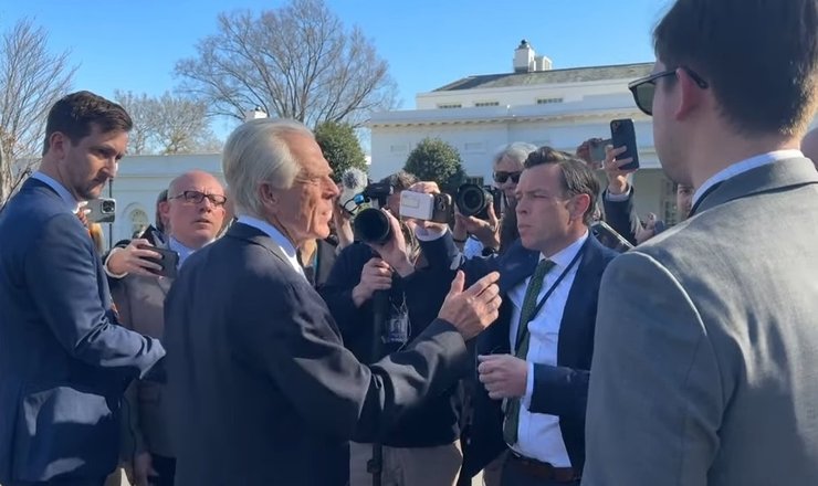 Питер Наварро, марко наварро, Sky News, журналист, пошлины трампа, торговая война трампа