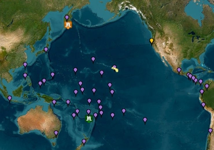 загроза цунамі після землетрусу на Камчатці