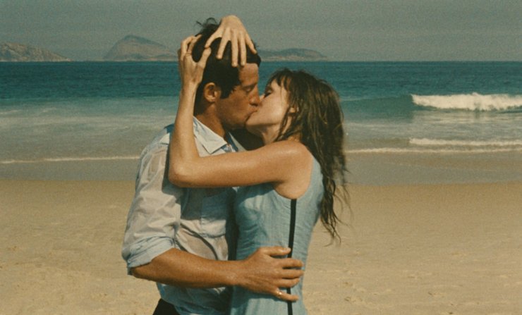 жан-поль бельмондо и франсуаза дорлеак в фильме Человек из Рио