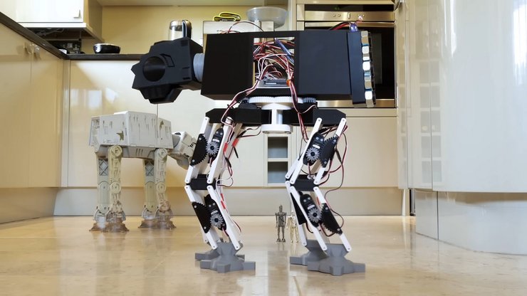 робот AT-AT, звездные войны