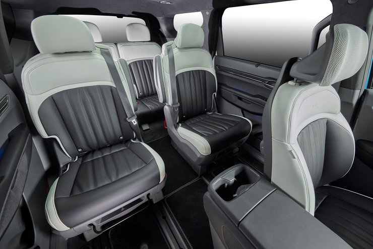 салон Kia EV9 2024, новий Kia EV9, електромобіль Kia, кросовер Kia