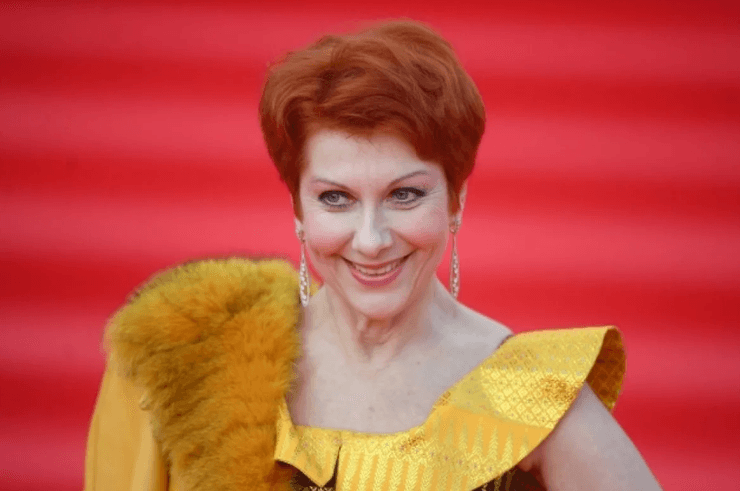 Оксана Сташенко на червоній доріжці