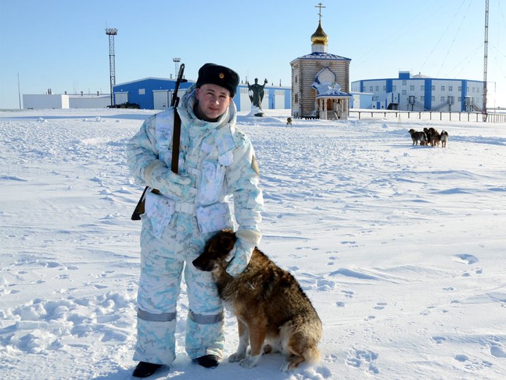 арктика, российские военные