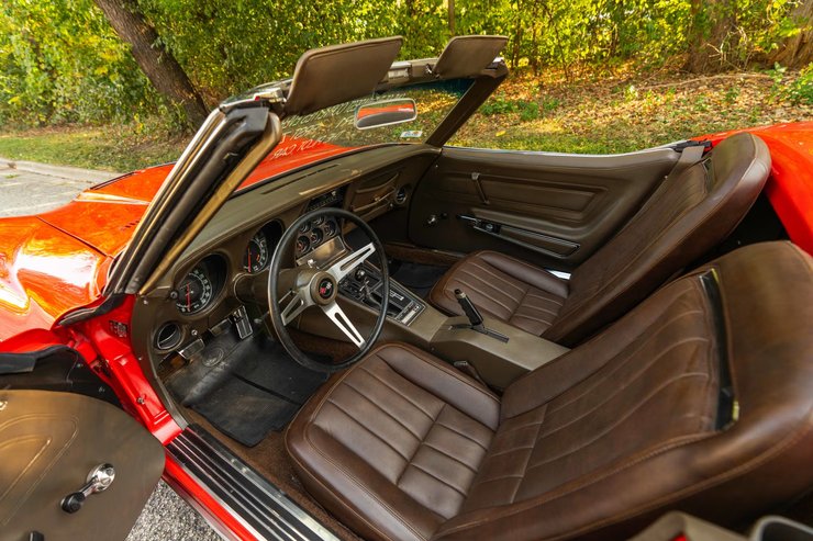 салон Chevrolet Corvette C3, Chevrolet Corvette 1970 года, Chevrolet Corvette ZR1