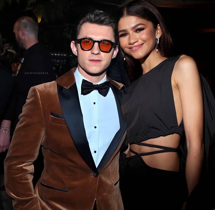 Том Холланд и Зендая познакомились на съемочной площадке "Человека-паука"