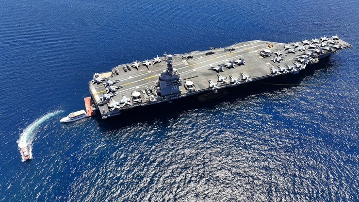 Найсучасніший авіаносець Америки Джералд Форд