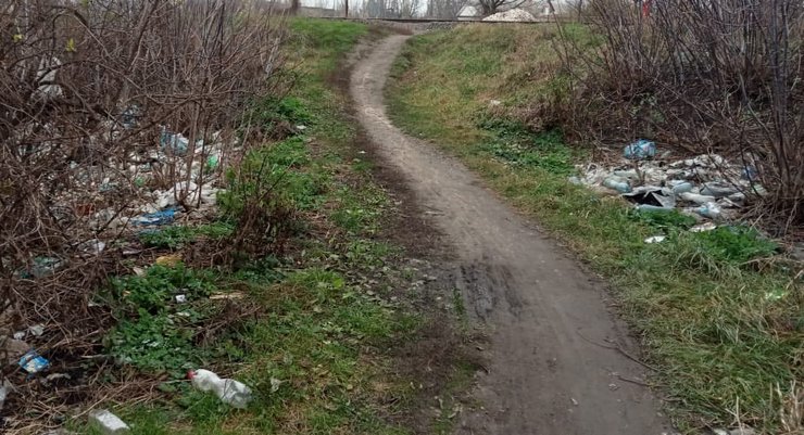 Местность возле города Глобино