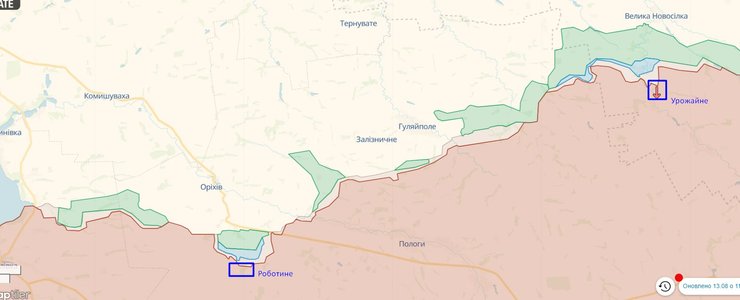 Контрнаступ на Запоріжжі