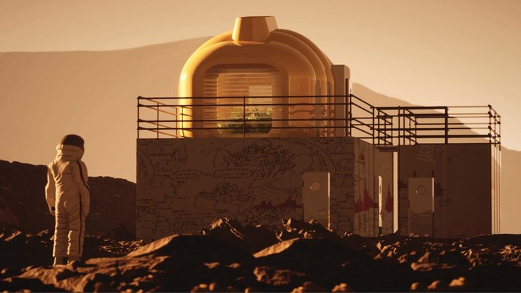 будинок, Марс, Hugh Broughton Architects