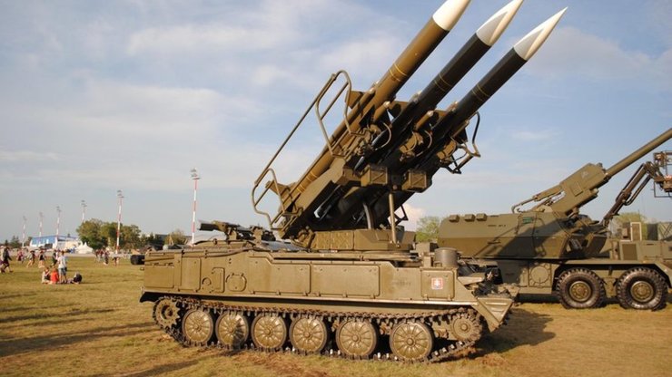 Пример чешской ЗРК "Куб", которая уже тоже в Украине