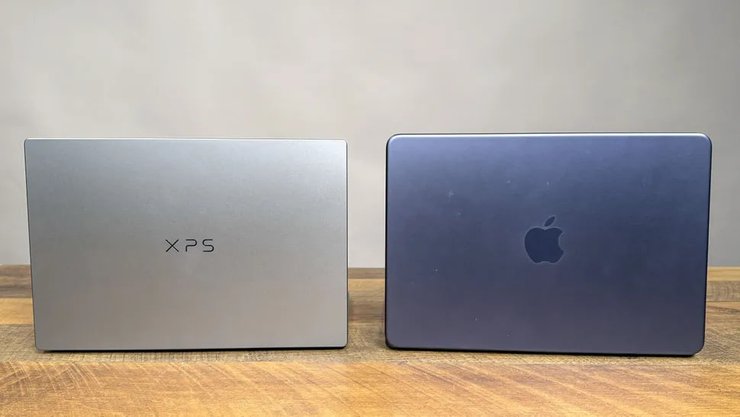 Дизайн Dell XPS 13 (2026) и MacBook Neo