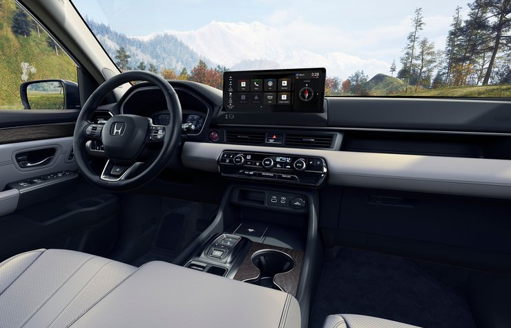 Салон хонда пилот