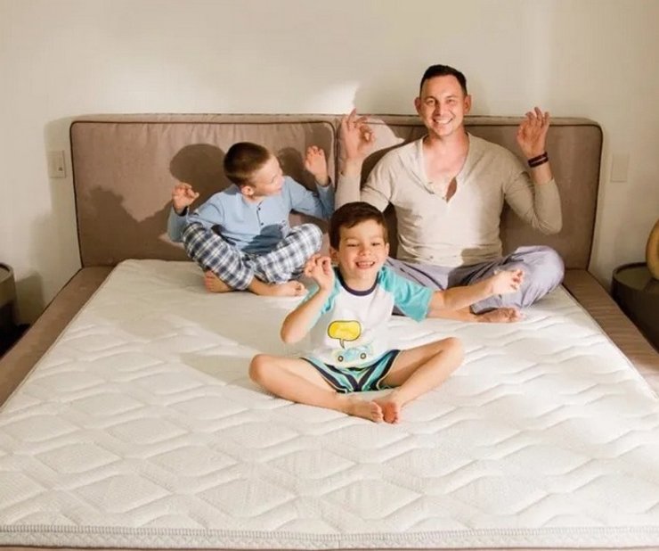 Валерий Харчишин с сыновьями