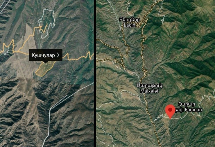 Карта: Telegram / "Karabah News"