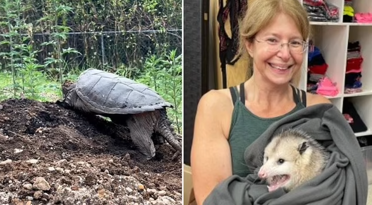 Семья из Великобритании нашла живую черепаху, которая отложила яйца на их заднем дворе, находка, животные, курьезы видео