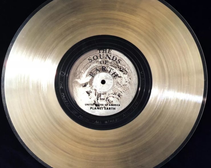 Вояджер, золота платівка