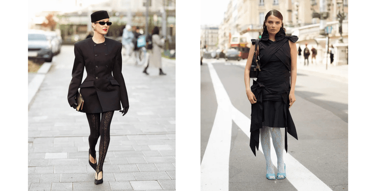 какие колготы в моде