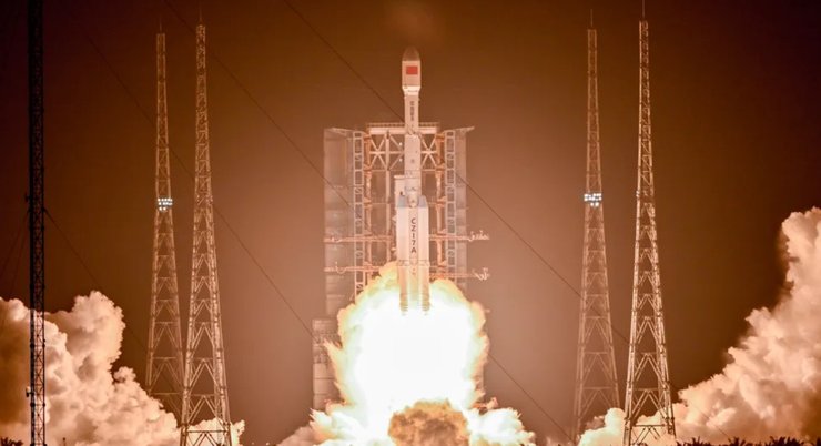 ракета космос Китай
