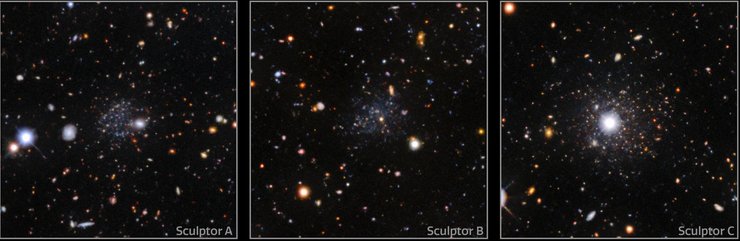 галактики Скульптор