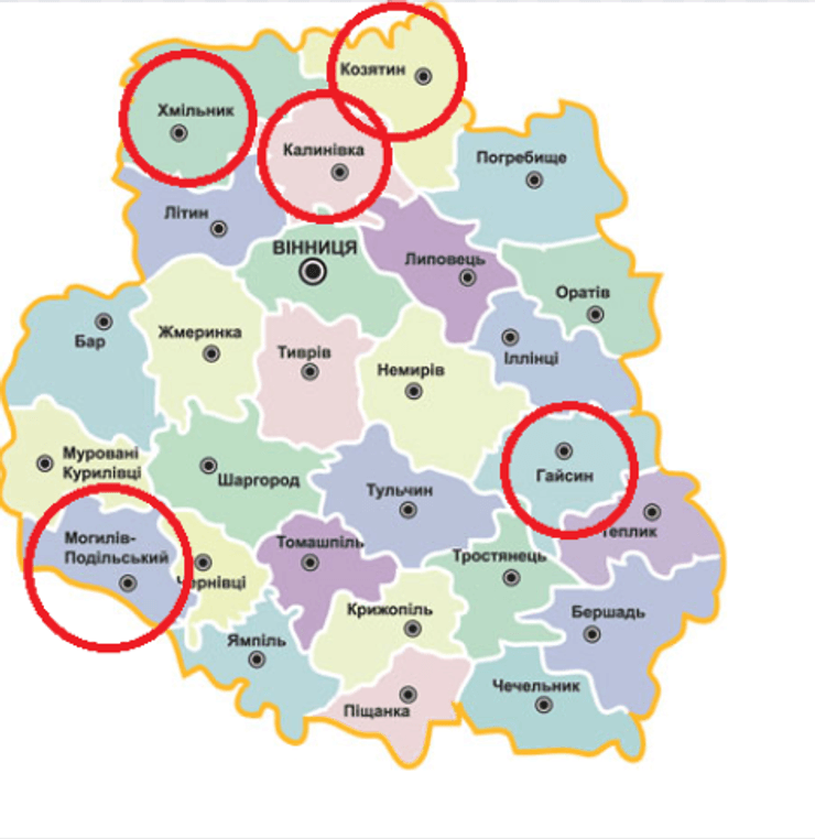 Карта захворюваності на гепатит А