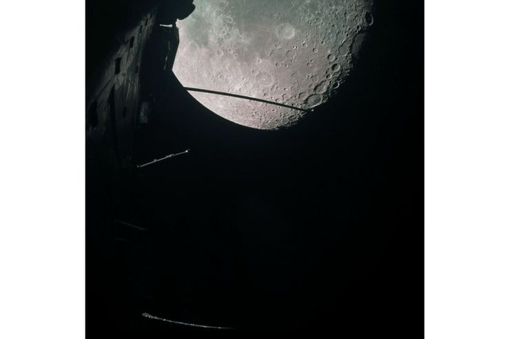 Місяць, JUICE, Місяць із космосу