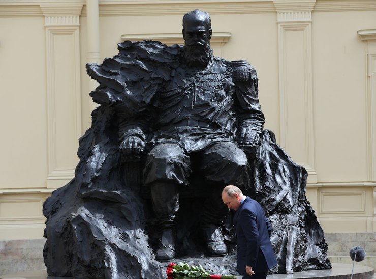 Владимир Путин, Александр третий, Александр III, любимый царь Путин, кому подражает Владимир Путин, история России, российская империя, армия и флот,