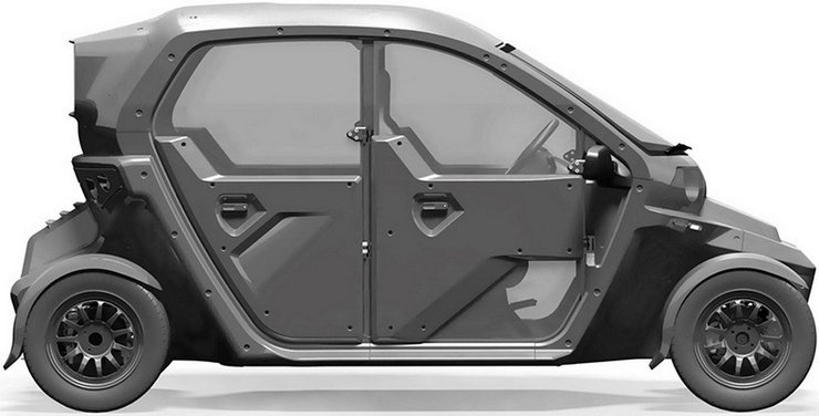 Иж UV-4, авто Калашникова, электромобиль Калашникова, автомобиль Калашникова