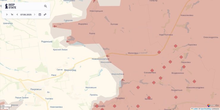 Бои на Покровском направлении