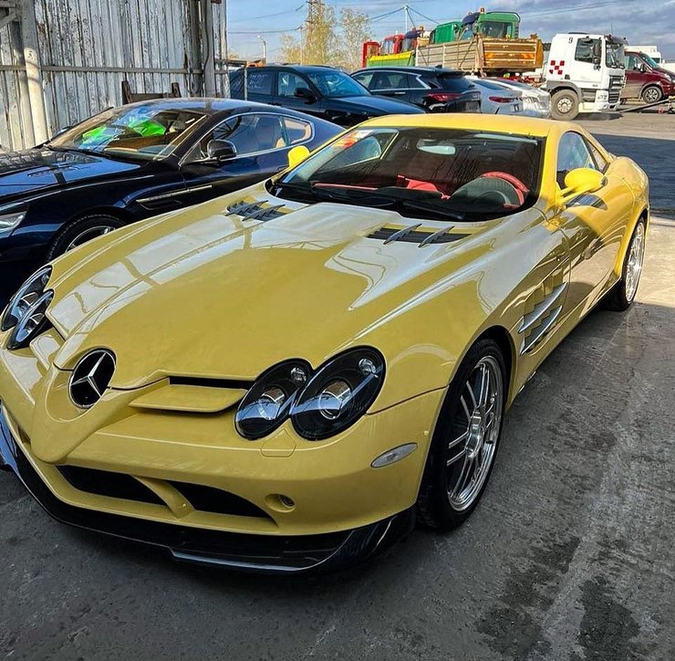Mercedes SLR Crown, новые суперкары, роскошные авто, самые дорогие авто в Украине