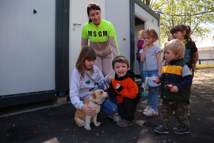 Переселенцы Львовская область, модульный городок
