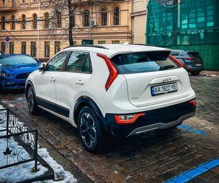 новий Kia Niro, Kia Niro, електромобіль Kia, кросовер Kia