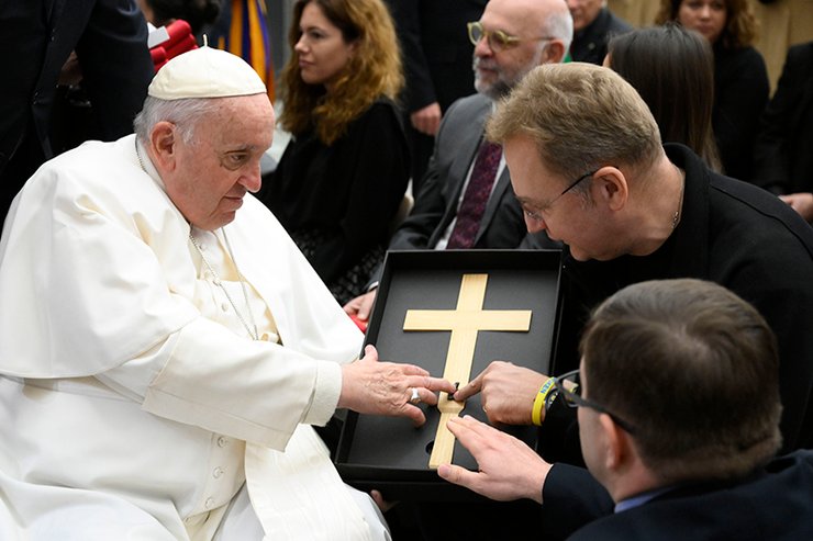 Андрій Садовий на зустрічі з Папою