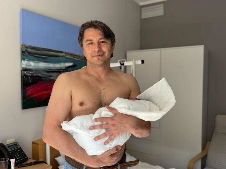 Сергій Притула із сином Марком